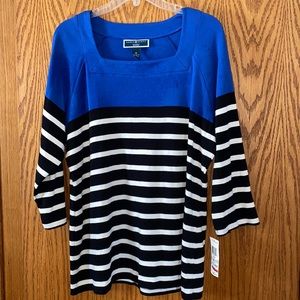NWT Karen Scott 1X women’s top